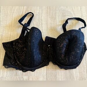 b.tempt’d Black Lace Underwire Bra 36DDD